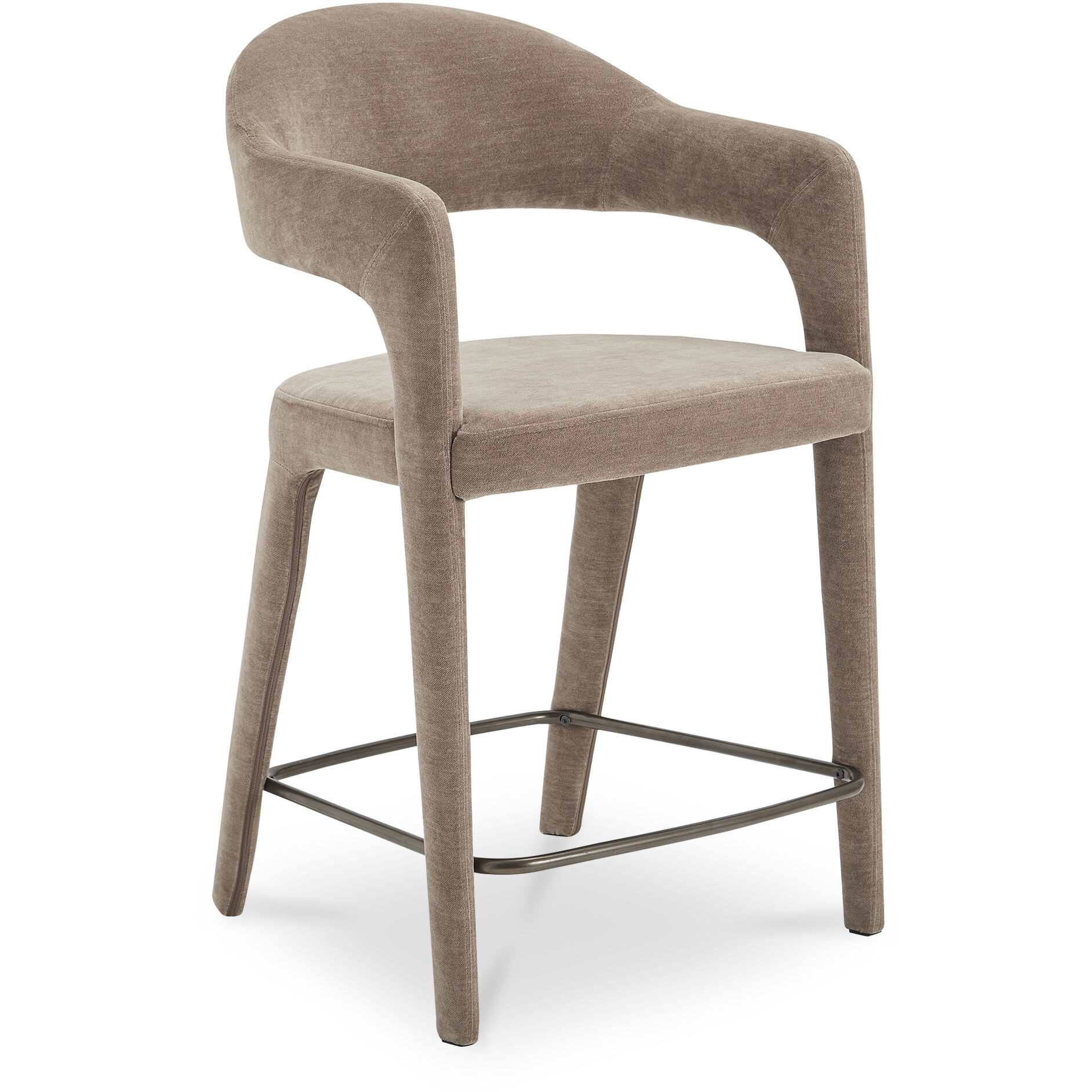 Martens 39 inch Brown Counter Stool in Light Brown